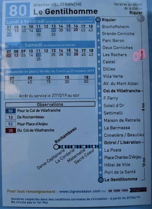 Iafrate-Oksoleil Apartman Villefranche-sur-Mer Kültér fotó